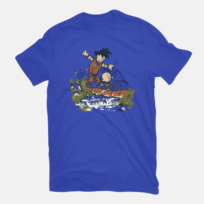 Goku And Krillin-Mens-Basic-Tee-Arinesart