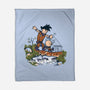 Goku And Krillin-None-Fleece-Blanket-Arinesart