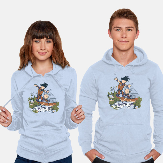 Goku And Krillin-Unisex-Pullover-Sweatshirt-Arinesart