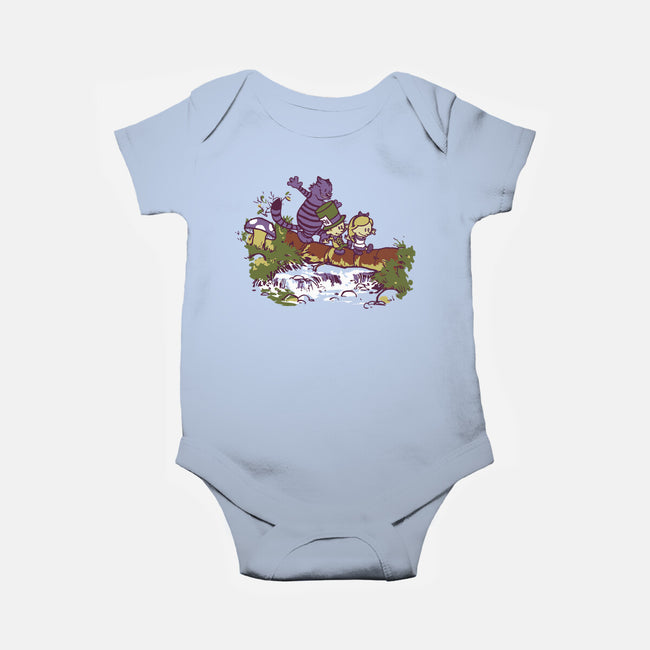 Alice And Friends-Baby-Basic-Onesie-Arinesart