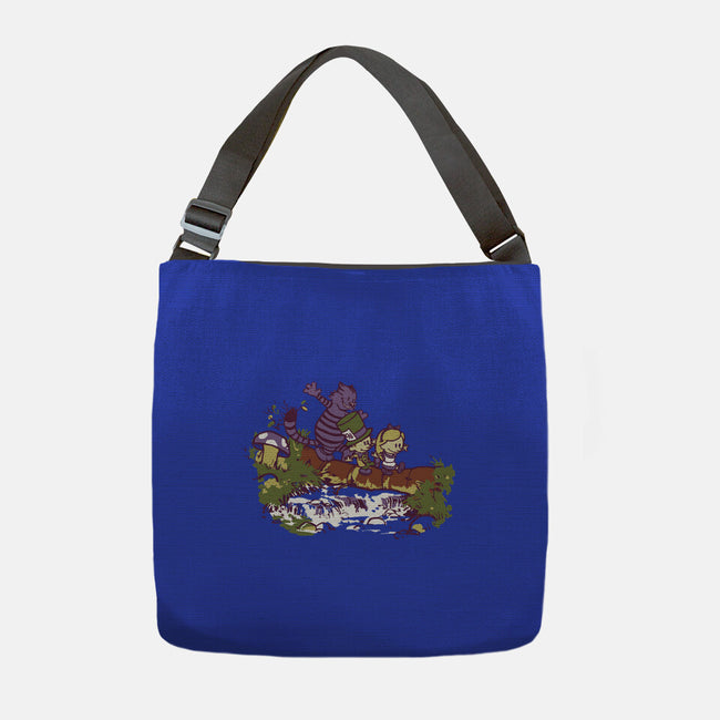 Alice And Friends-None-Adjustable Tote-Bag-Arinesart