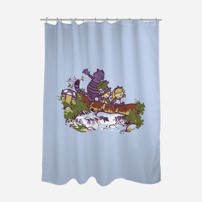 Alice And Friends-None-Polyester-Shower Curtain-Arinesart