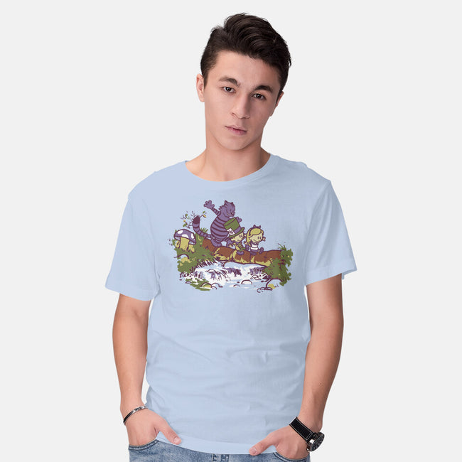 Alice And Friends-Mens-Basic-Tee-Arinesart