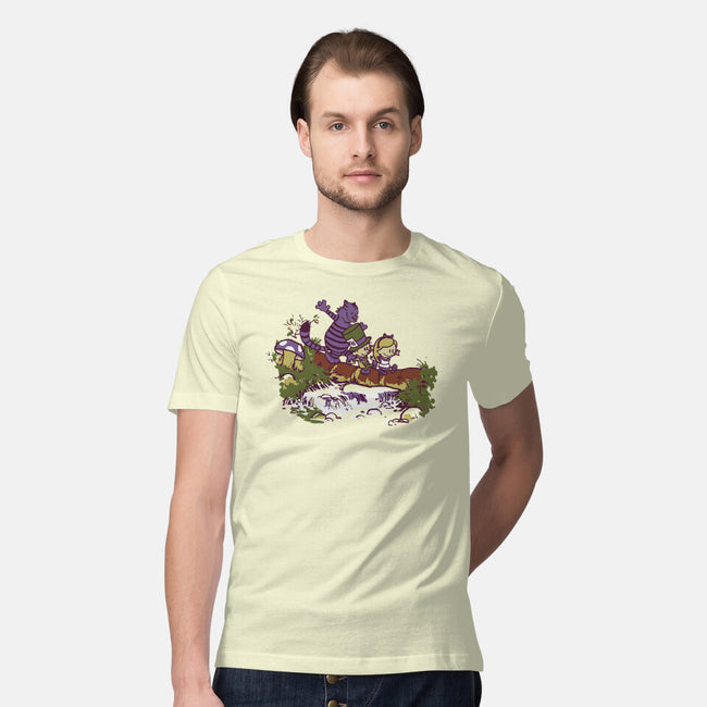 Alice And Friends-Mens-Premium-Tee-Arinesart