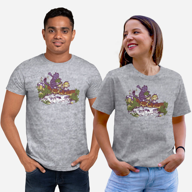 Alice And Friends-Unisex-Basic-Tee-Arinesart