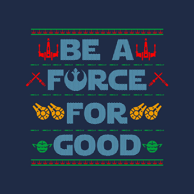 Be A Force For Good-Womens-Fitted-Tee-Boggs Nicolas