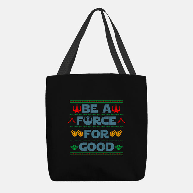 Be A Force For Good-None-Basic Tote-Bag-Boggs Nicolas