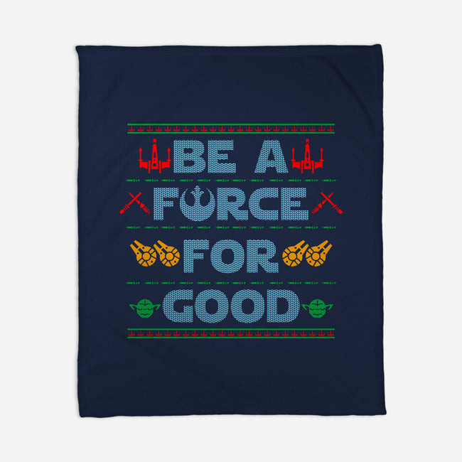 Be A Force For Good-None-Fleece-Blanket-Boggs Nicolas