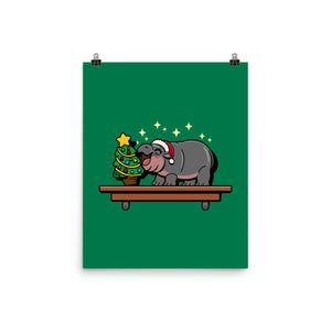 Hippo On The Shelf