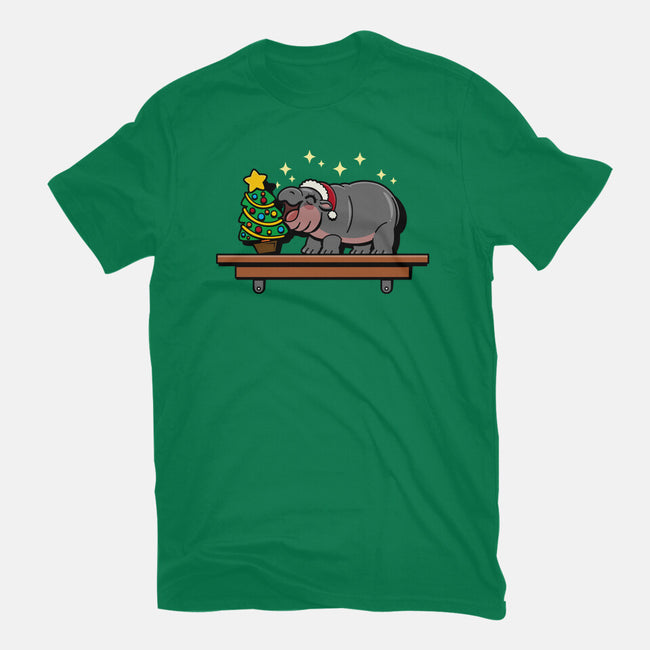 Hippo On The Shelf-Mens-Premium-Tee-Boggs Nicolas