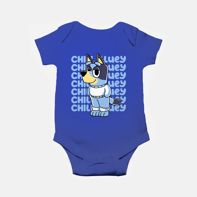 Chill Blue Heeler-Baby-Basic-Onesie-estudiofitas