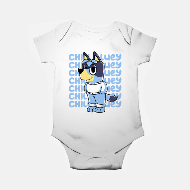 Chill Blue Heeler-Baby-Basic-Onesie-estudiofitas