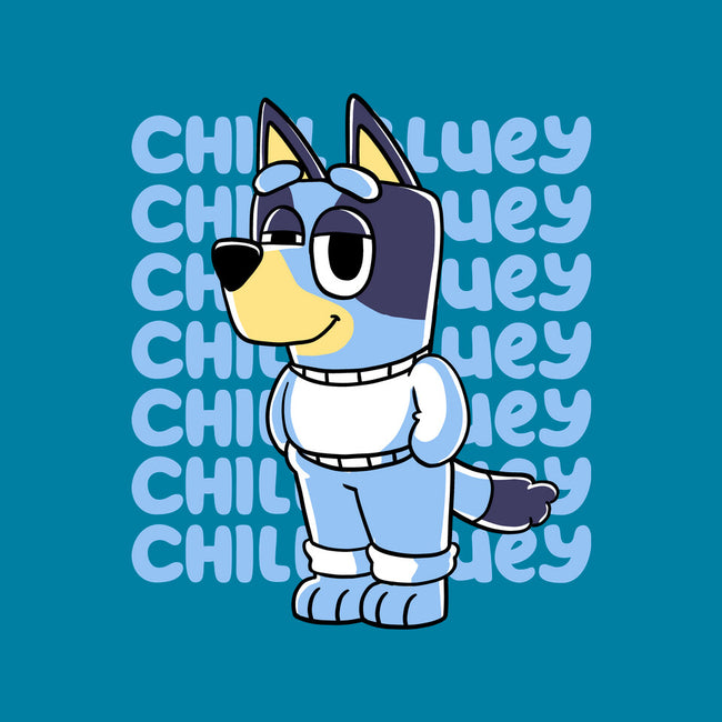 Chill Blue Heeler-None-Matte-Poster-estudiofitas