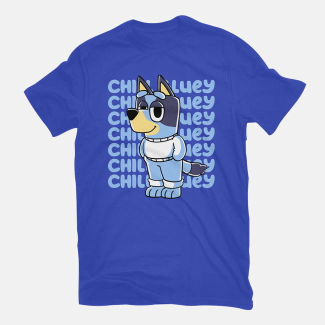 Chill Blue Heeler-Youth-Basic-Tee-estudiofitas