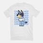 Chill Blue Heeler-Womens-Fitted-Tee-estudiofitas