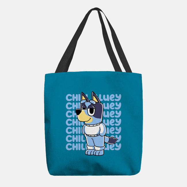 Chill Blue Heeler-None-Basic Tote-Bag-estudiofitas