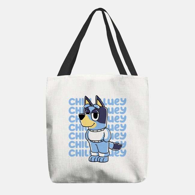 Chill Blue Heeler-None-Basic Tote-Bag-estudiofitas