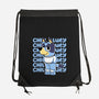 Chill Blue Heeler-None-Drawstring-Bag-estudiofitas
