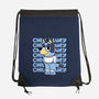 Chill Blue Heeler-None-Drawstring-Bag-estudiofitas