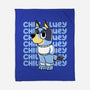 Chill Blue Heeler-None-Fleece-Blanket-estudiofitas