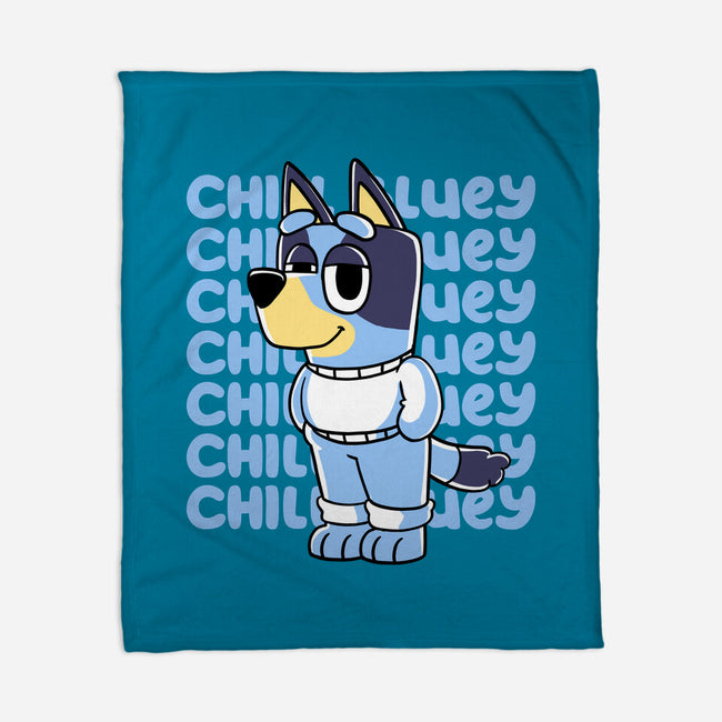 Chill Blue Heeler-None-Fleece-Blanket-estudiofitas