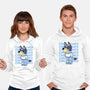 Chill Blue Heeler-Unisex-Pullover-Sweatshirt-estudiofitas