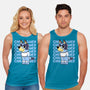 Chill Blue Heeler-Unisex-Basic-Tank-estudiofitas