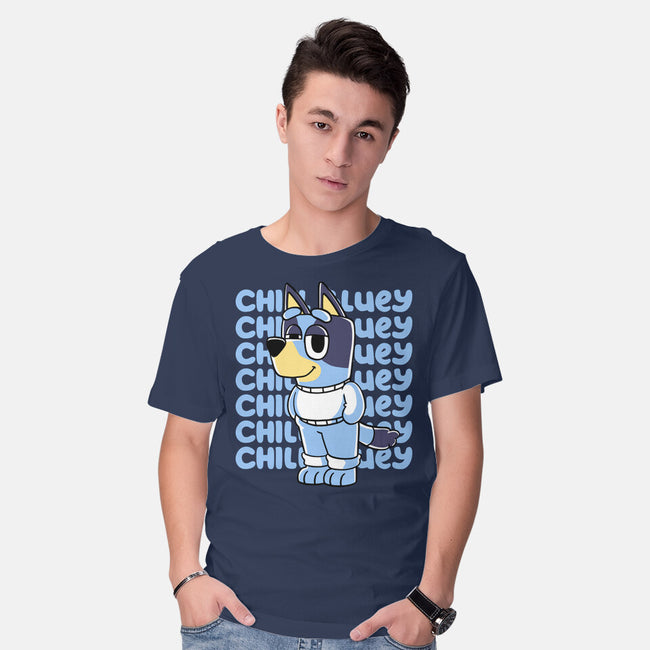 Chill Blue Heeler-Mens-Basic-Tee-estudiofitas