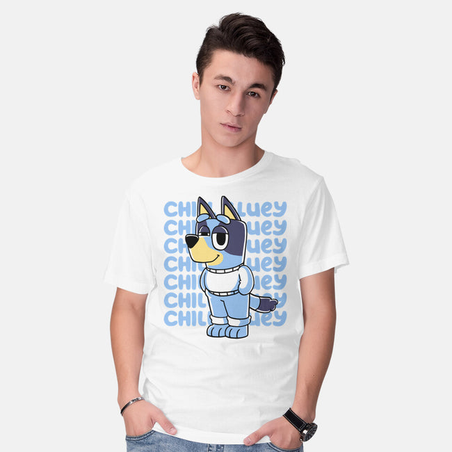 Chill Blue Heeler-Mens-Basic-Tee-estudiofitas