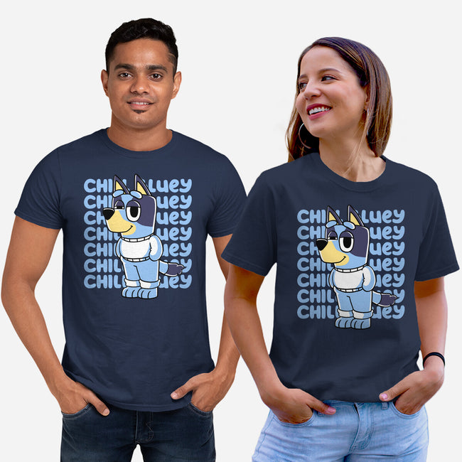 Chill Blue Heeler-Unisex-Basic-Tee-estudiofitas