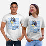 Chill Blue Heeler-Unisex-Basic-Tee-estudiofitas