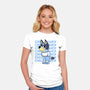 Chill Blue Heeler-Womens-Fitted-Tee-estudiofitas