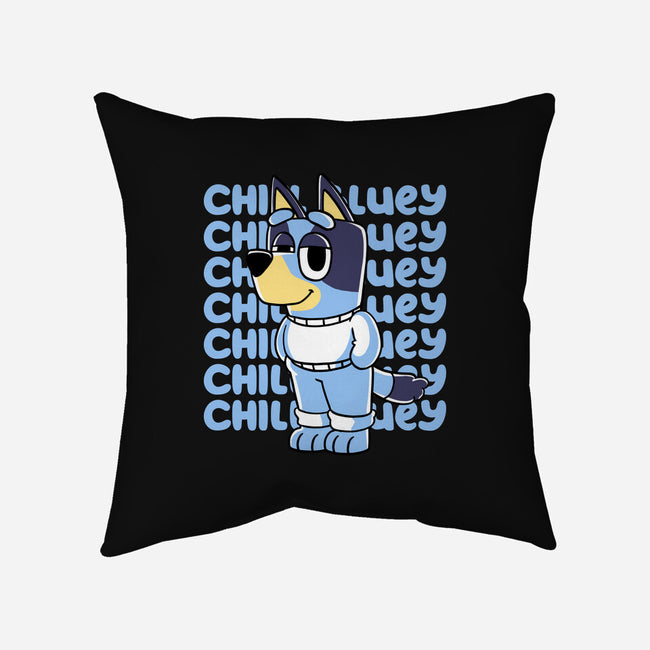 Chill Blue Heeler-None-Removable Cover w Insert-Throw Pillow-estudiofitas