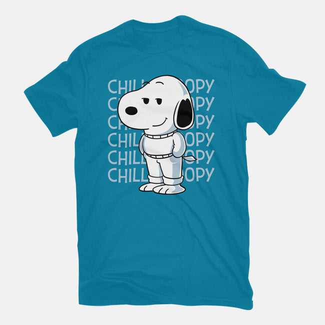 Chill Beagle-Womens-Fitted-Tee-estudiofitas