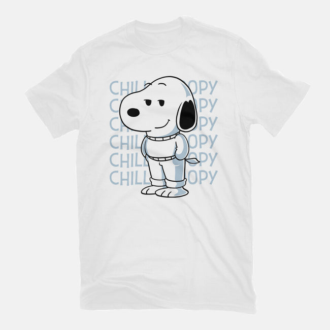 Chill Beagle-Womens-Basic-Tee-estudiofitas