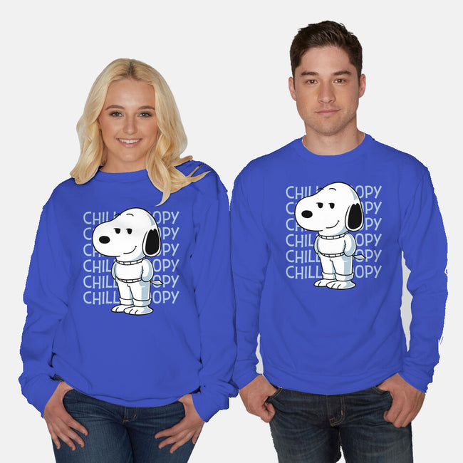 Chill Beagle-Unisex-Crew Neck-Sweatshirt-estudiofitas