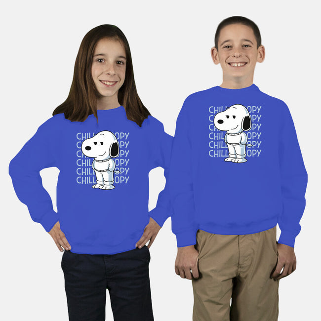 Chill Beagle-Youth-Crew Neck-Sweatshirt-estudiofitas