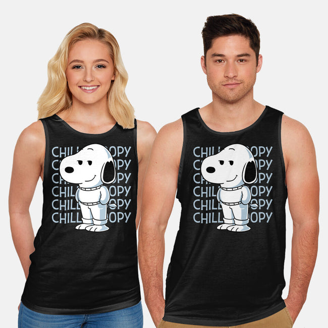 Chill Beagle-Unisex-Basic-Tank-estudiofitas