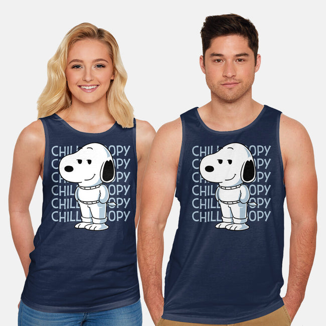 Chill Beagle-Unisex-Basic-Tank-estudiofitas