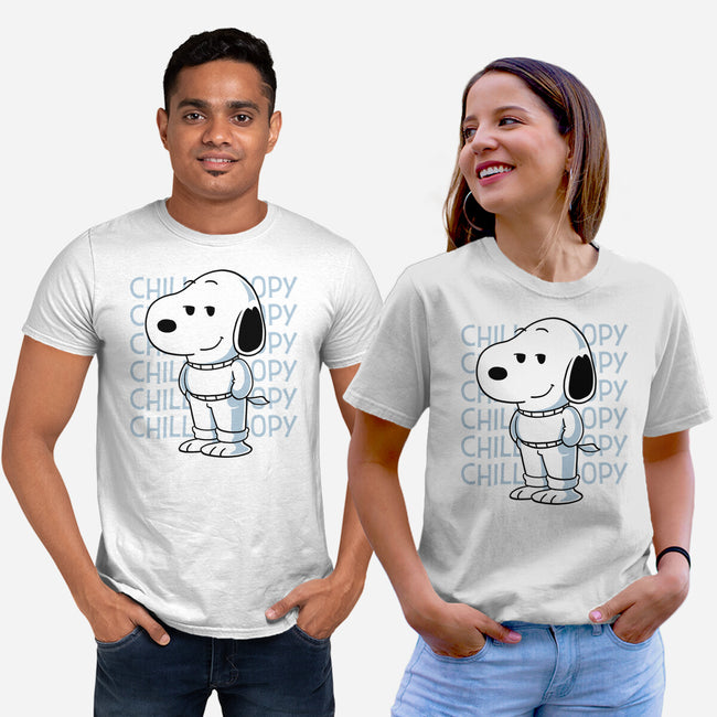 Chill Beagle-Unisex-Basic-Tee-estudiofitas