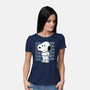 Chill Beagle-Womens-Basic-Tee-estudiofitas