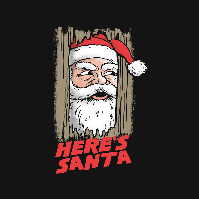 Here's Santa-Unisex-Baseball-Tee-Barbadifuoco