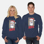 Here's Santa-Unisex-Crew Neck-Sweatshirt-Barbadifuoco