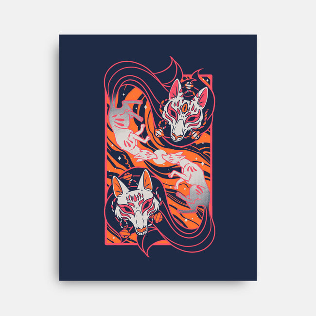 Kitsune-None-Stretched-Canvas-yumie