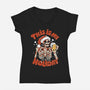 This Is My Favorite Holiday-Womens-V-Neck-Tee-yumie