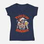 This Is My Favorite Holiday-Womens-V-Neck-Tee-yumie