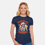 This Is My Favorite Holiday-Womens-Fitted-Tee-yumie