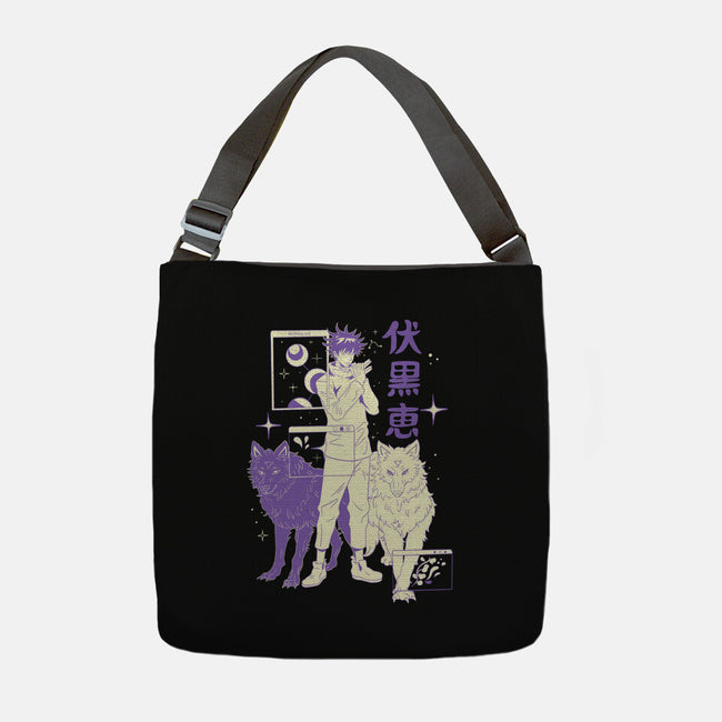 Wolf Invocation-None-Adjustable Tote-Bag-yumie