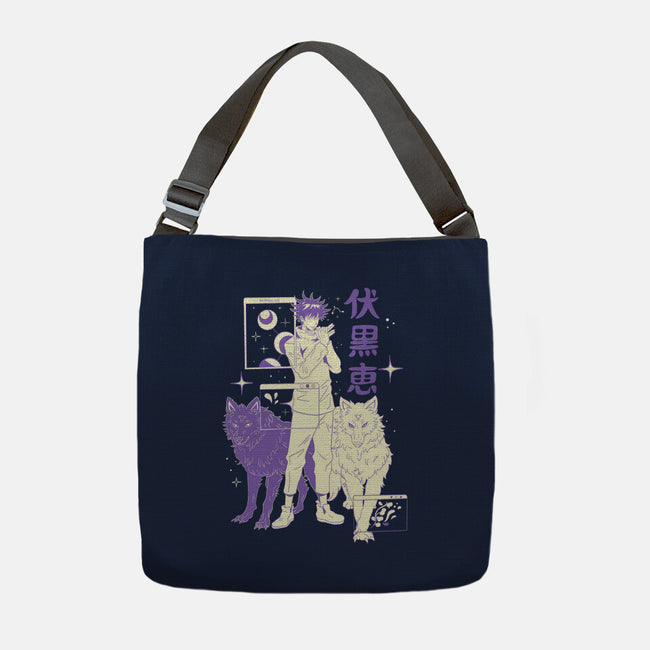 Wolf Invocation-None-Adjustable Tote-Bag-yumie