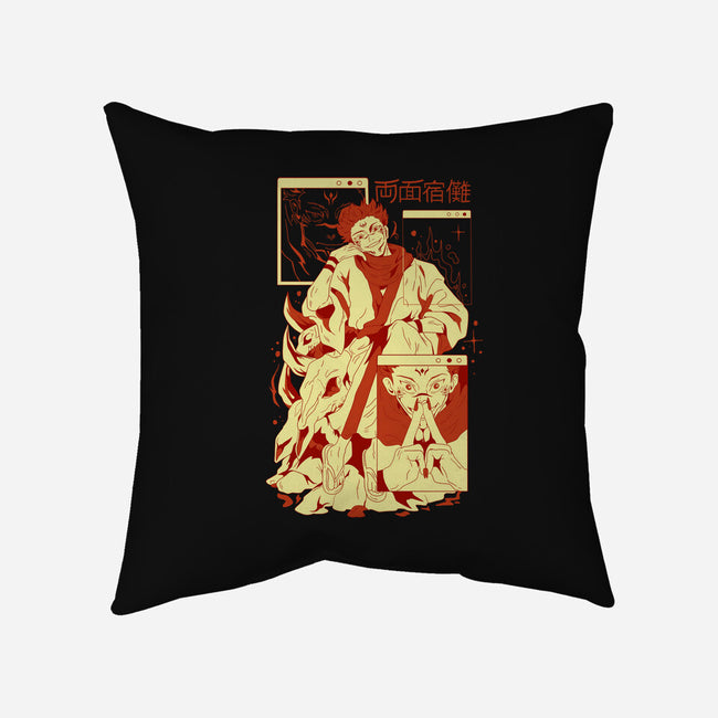 Ryomen Sukun-None-Removable Cover w Insert-Throw Pillow-yumie